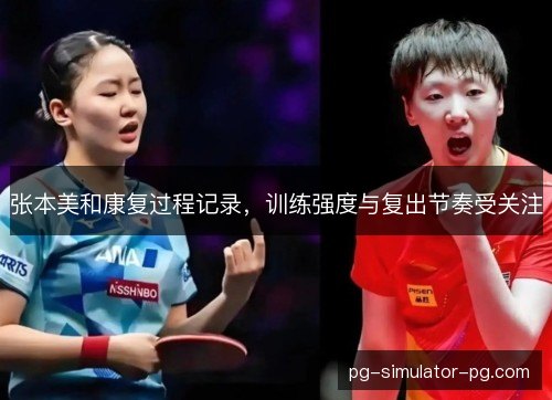 张本美和康复过程记录，训练强度与复出节奏受关注